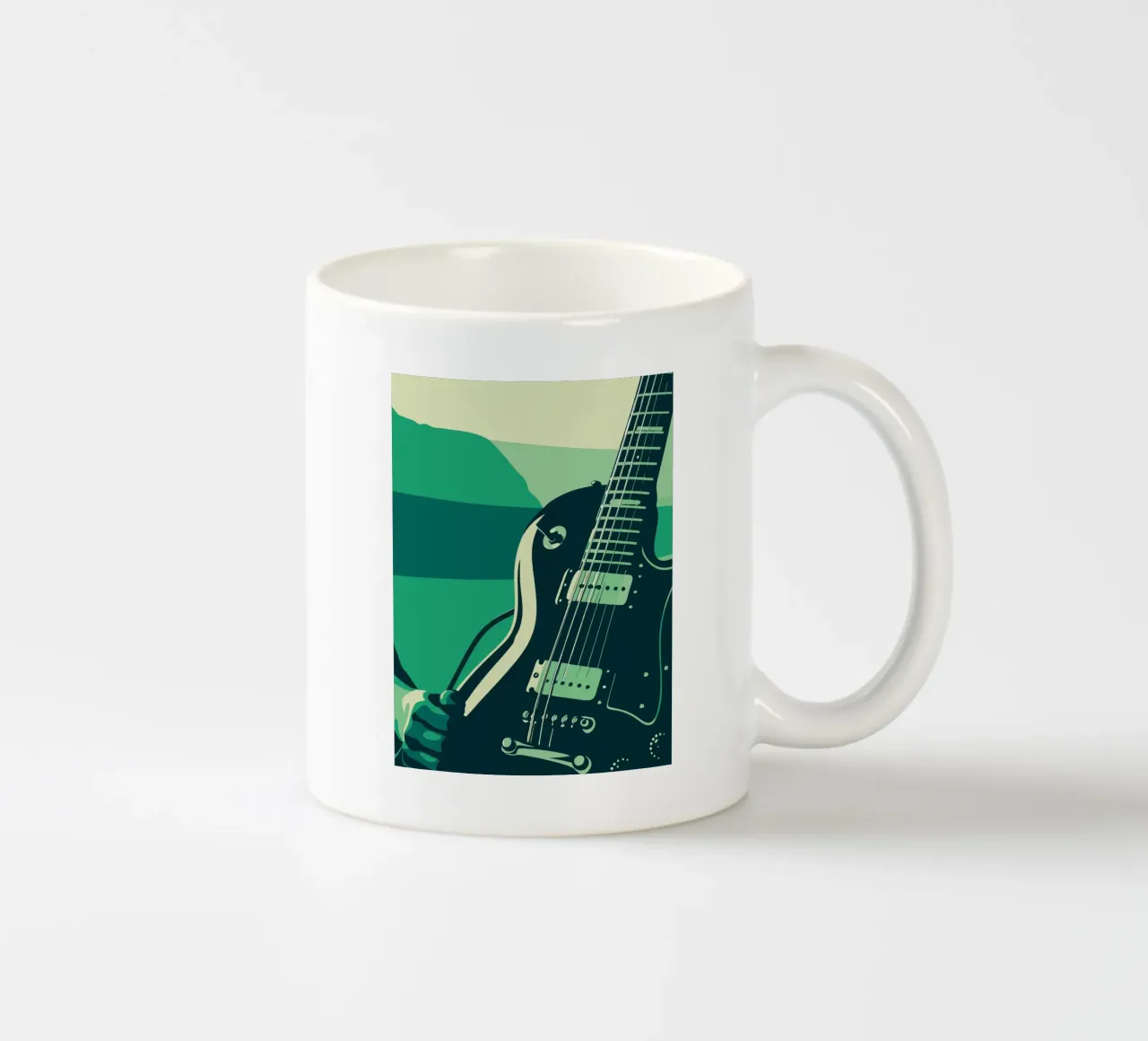 Chitarra rock tazza in ceramica da MUSIC EDITION