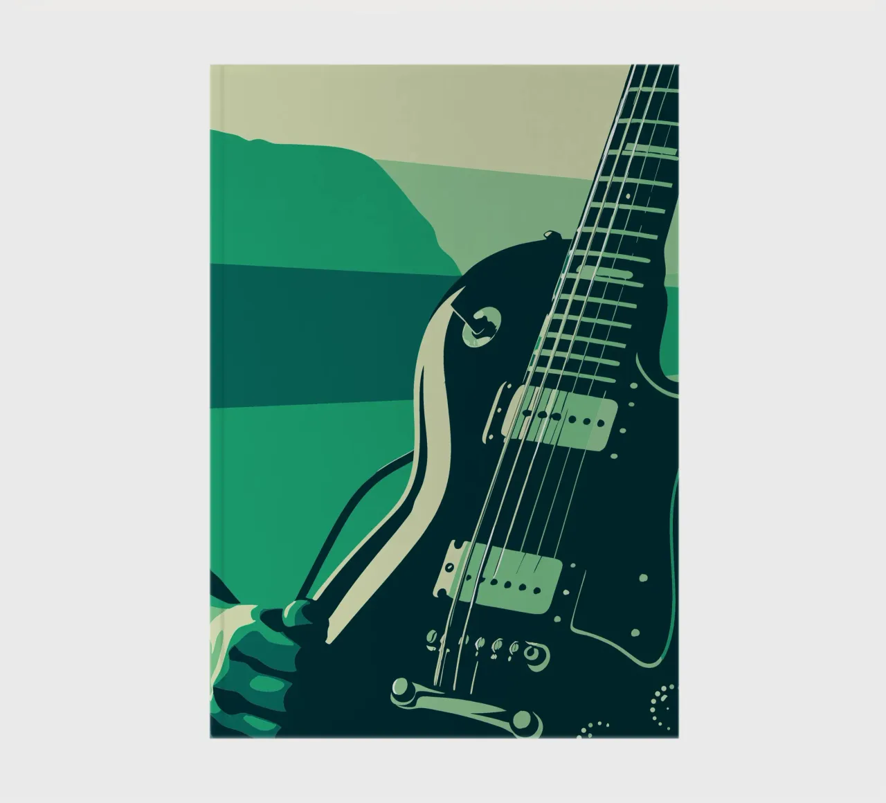 Rock Guitar notebook by MUSIC EDITION