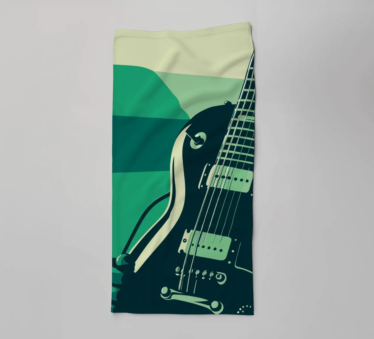Chitarra rock asciugamano da bagno da MUSIC EDITION