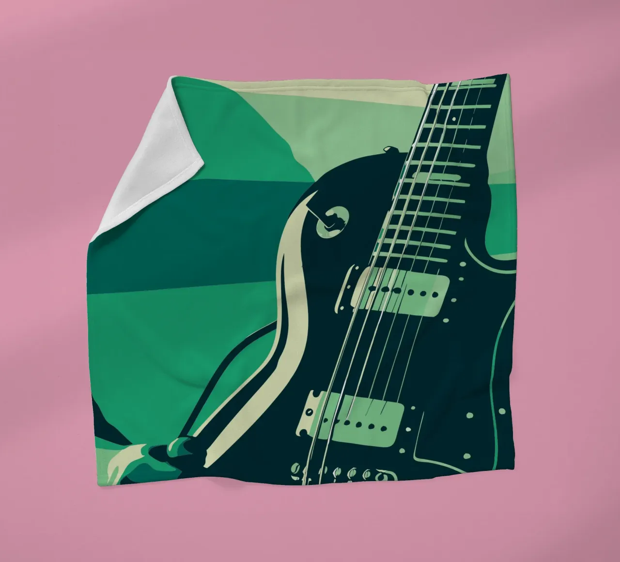 Chitarra rock coperta in pile da MUSIC EDITION
