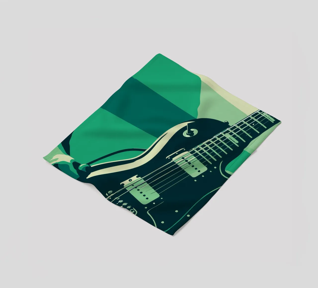 Chitarra rock coperta in pile da MUSIC EDITION