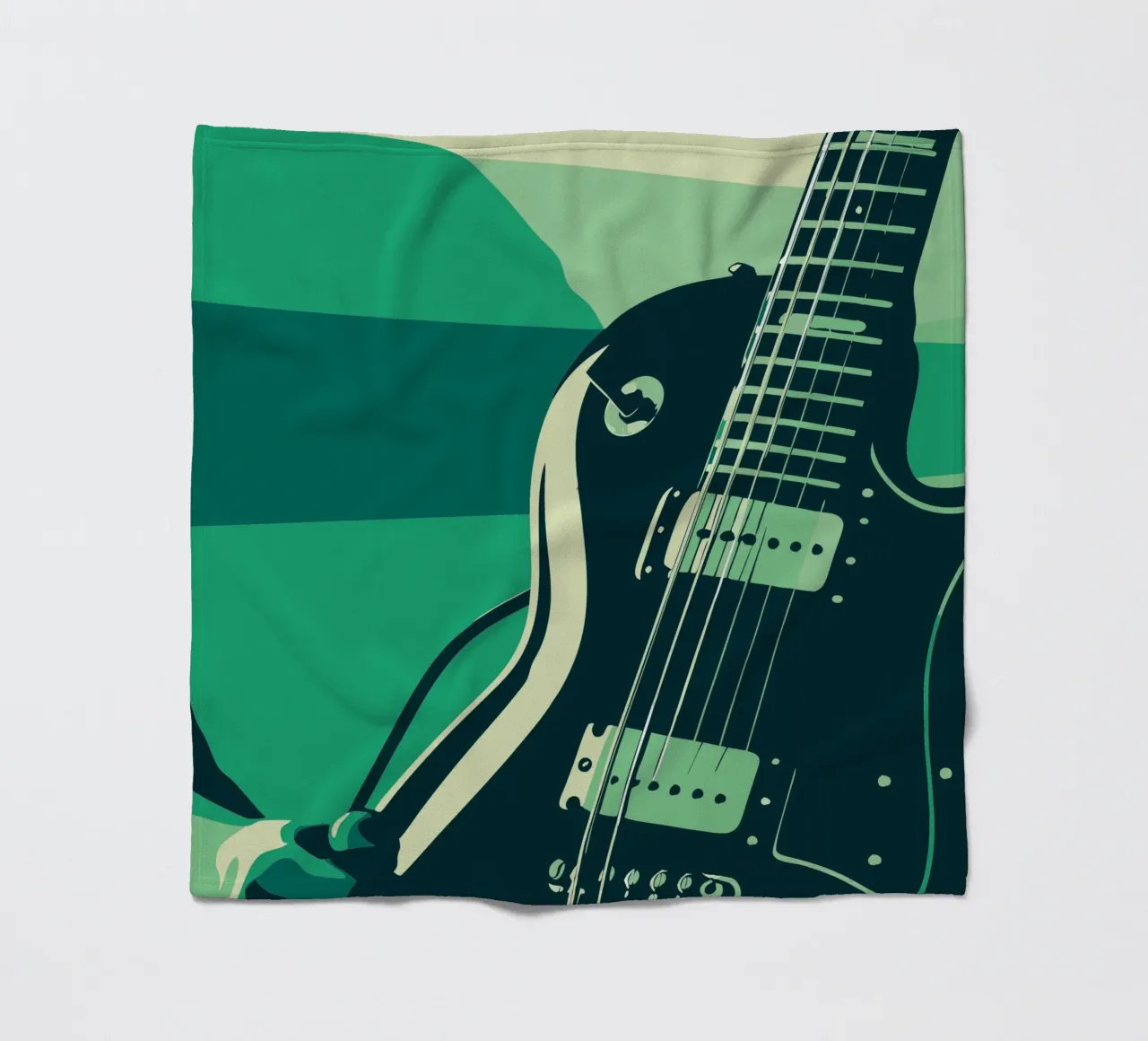 Chitarra rock coperta in pile da MUSIC EDITION