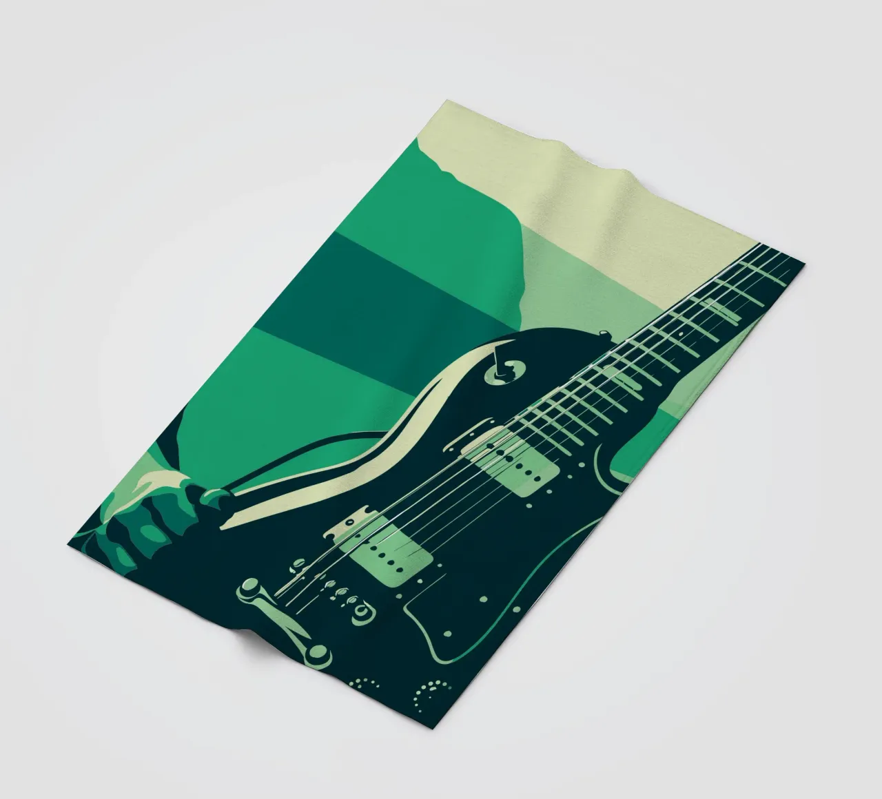 Chitarra rock coperta in pile da MUSIC EDITION