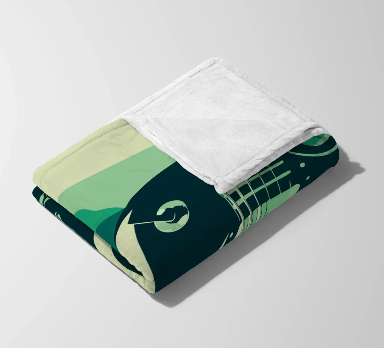 Chitarra rock coperta in pile da MUSIC EDITION