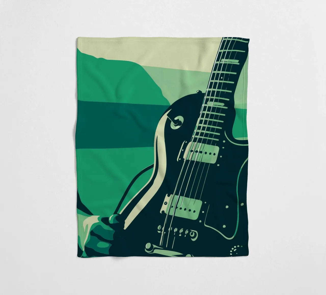 Chitarra rock coperta in pile da MUSIC EDITION