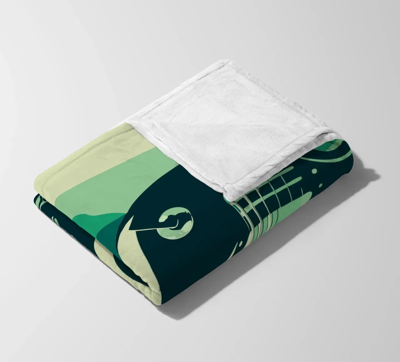 Chitarra rock coperta in pile da MUSIC EDITION