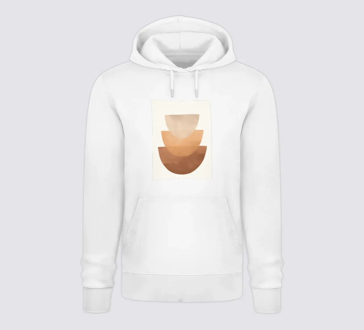 Abstract Rock Geometry 05 felpa con cappuccio da cityart