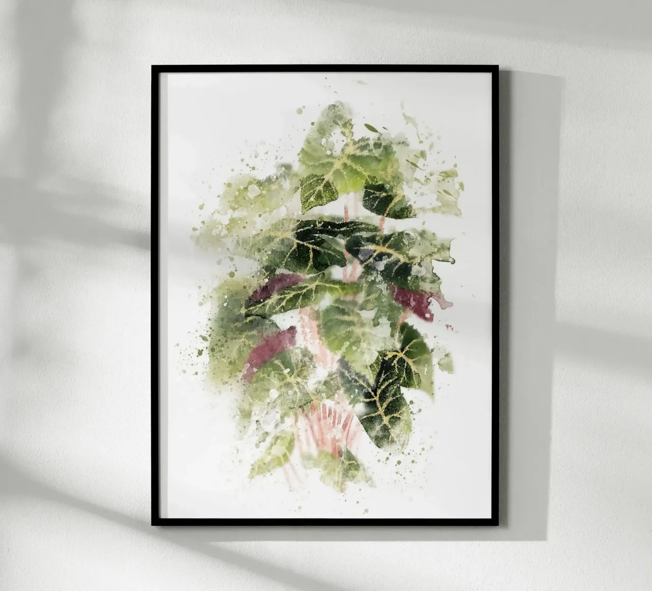 Pianta di filodendro carta hahnemühle da Abstract Botanical Art