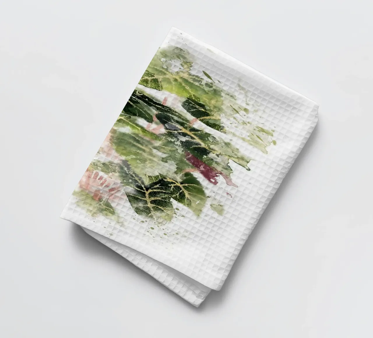 Pianta di filodendro canovaccio da cucina da Abstract Botanical Art