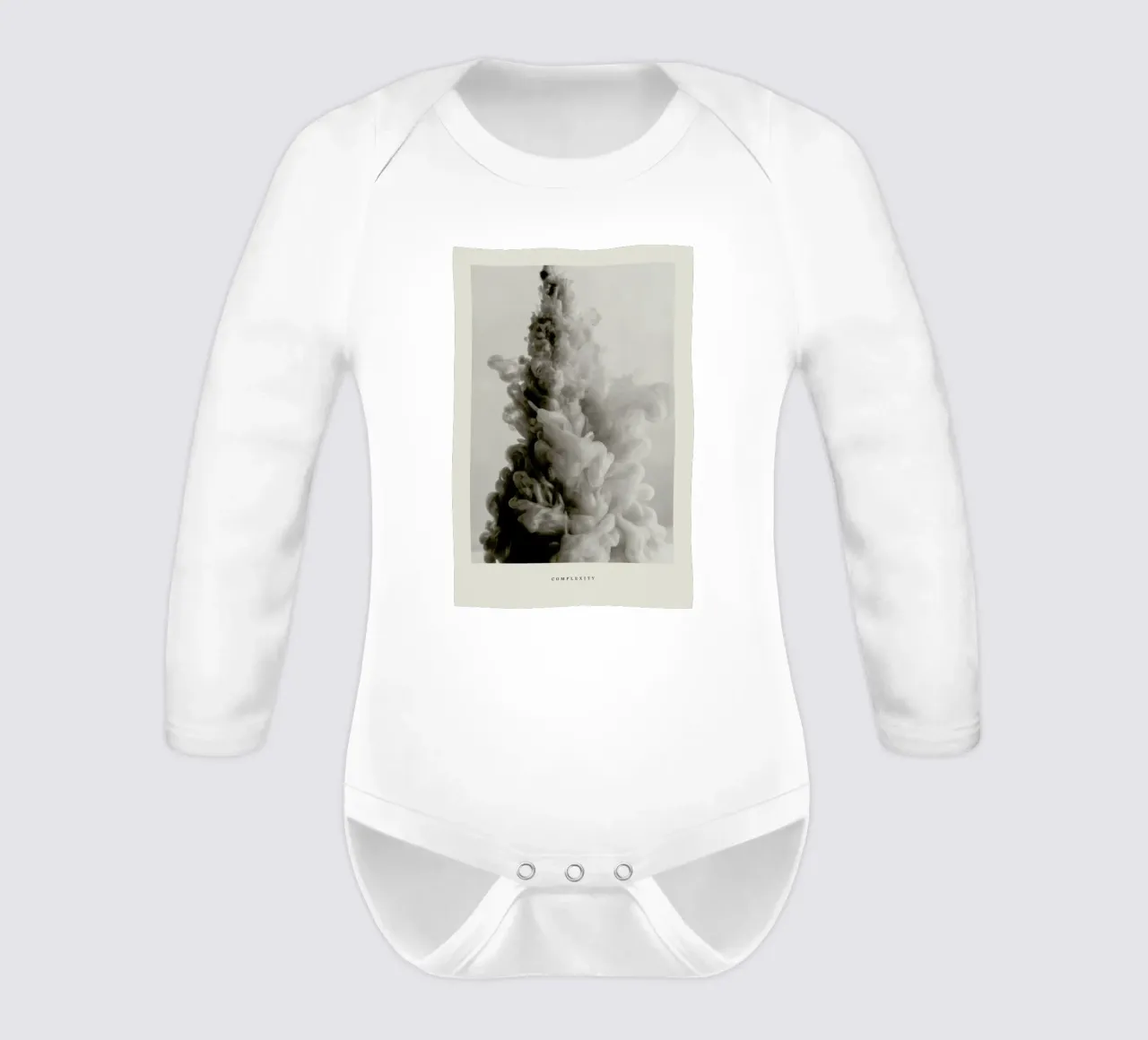 Complexity body neonato maniche lunghe da Graphite
