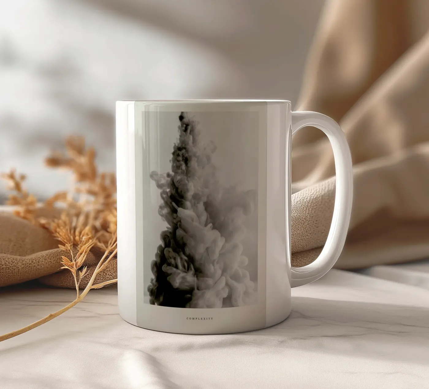 Complexity ceramic mug by Graphite
