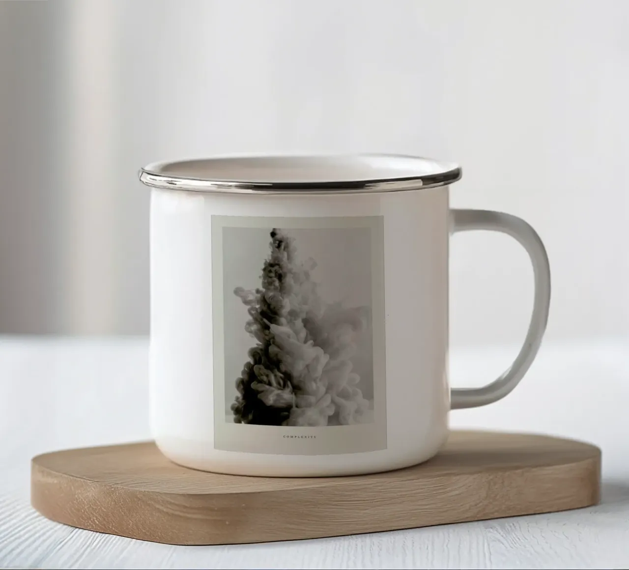 Complexity tazza in smalto da Graphite