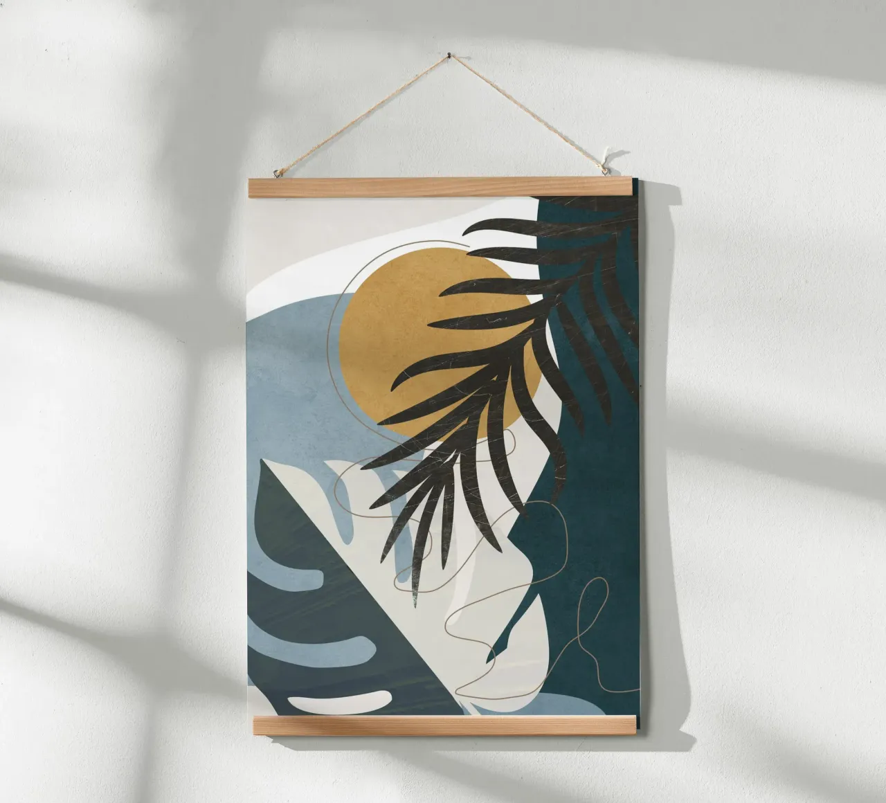 Abstract Tropical Art II hahnemühle by cityart
