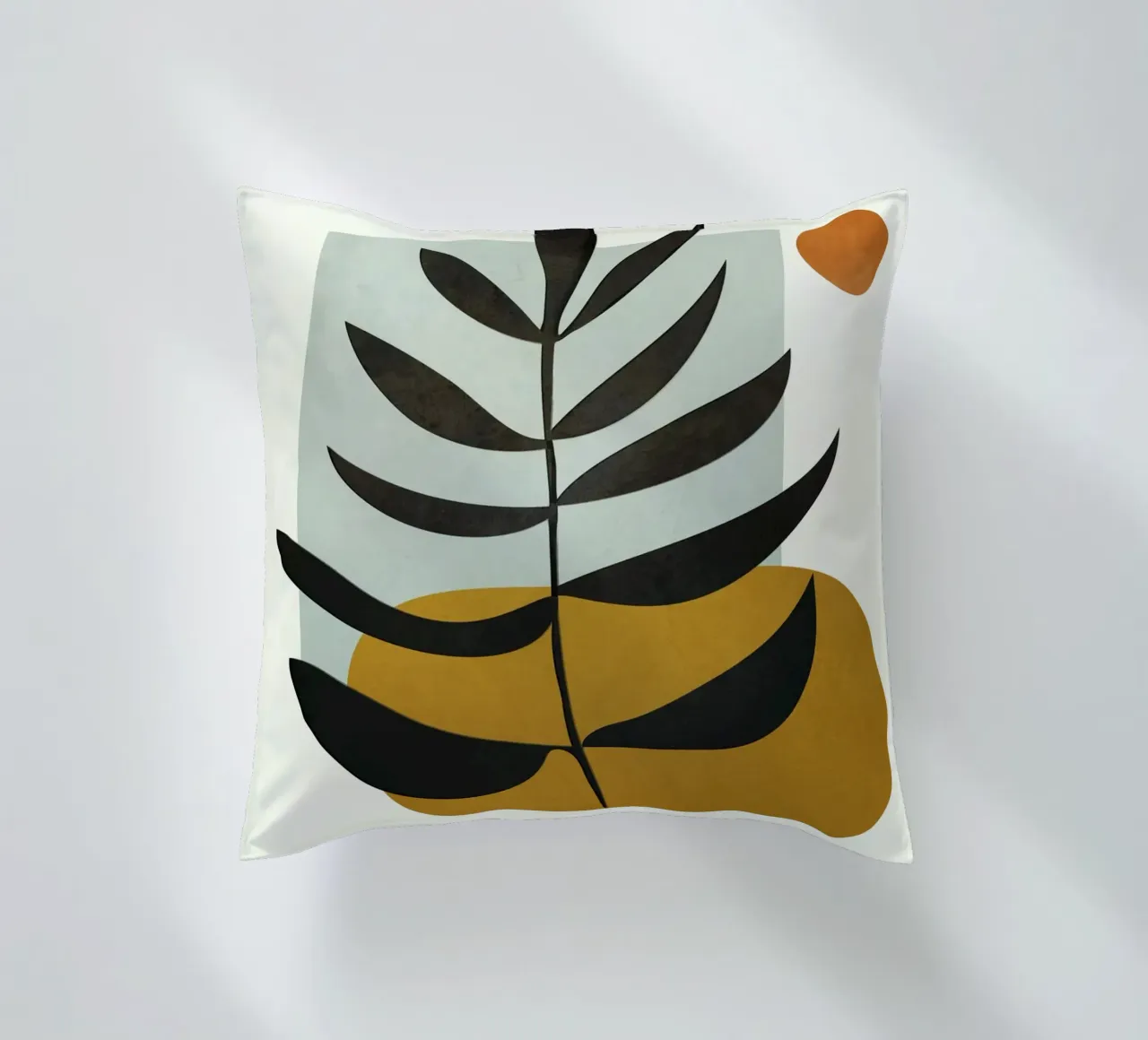 Soft Abstract Large Leaf cuscino da cityart