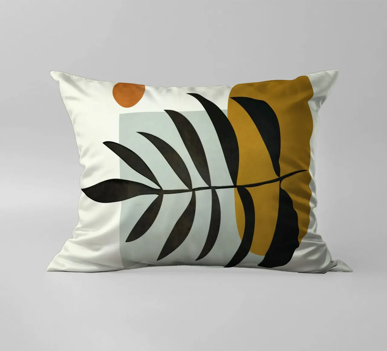 Soft Abstract Large Leaf cuscino da cityart