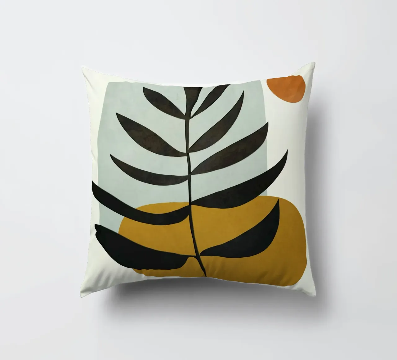 Soft Abstract Large Leaf cuscino da cityart