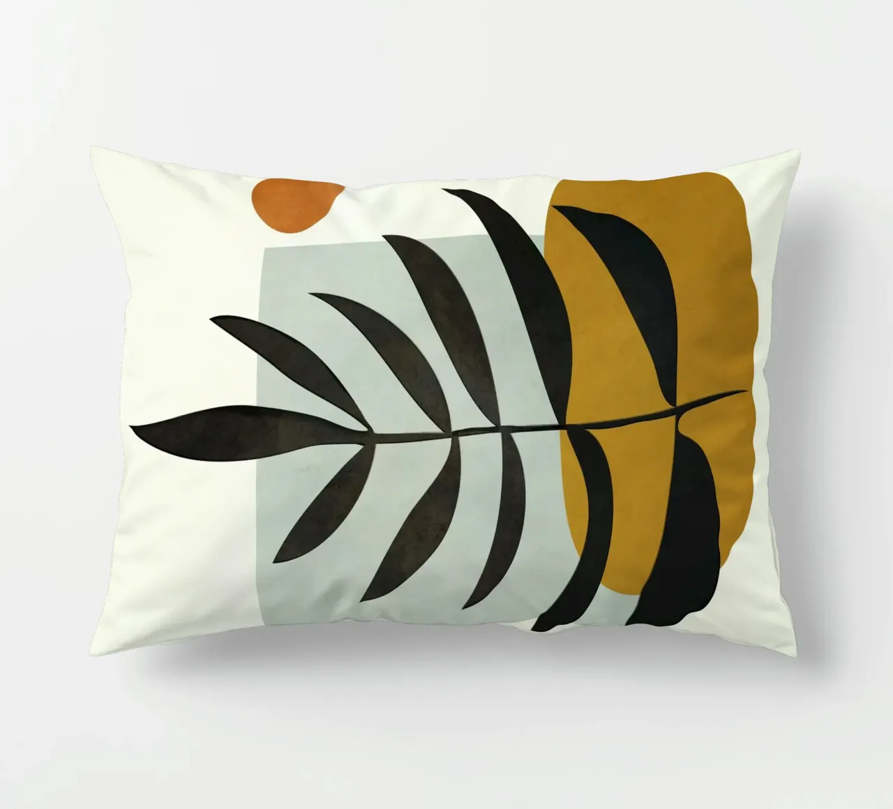 Soft Abstract Large Leaf cuscino da cityart