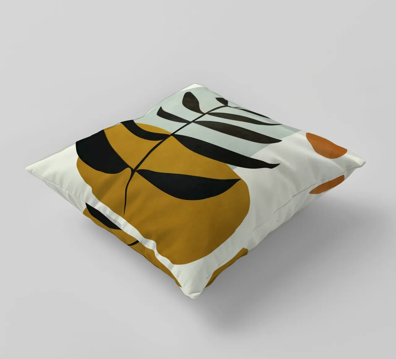 Soft Abstract Large Leaf cuscino da cityart