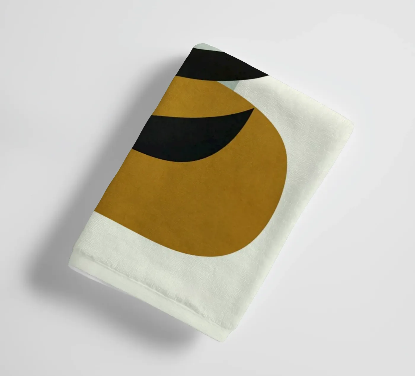 Soft Abstract Large Leaf badhanddoek van cityart