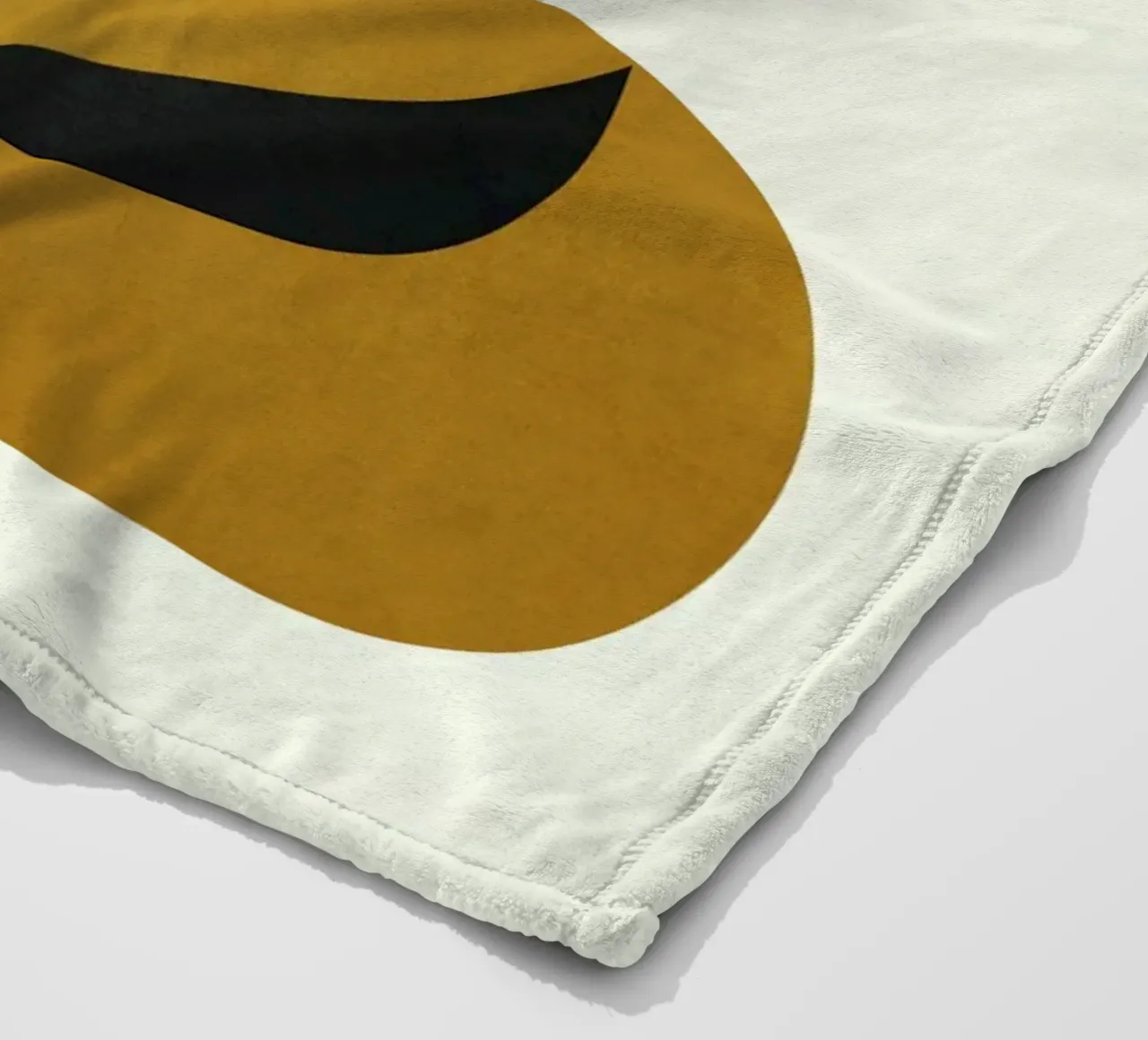 Soft Abstract Large Leaf coperta in pile da cityart