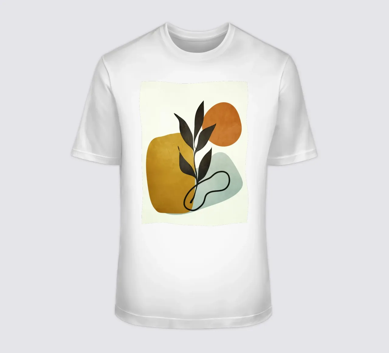 Soft Abstract Small Leaf t-shirt da cityart