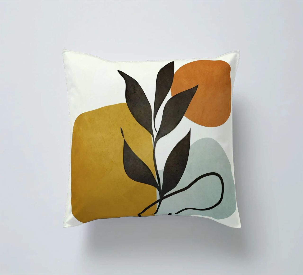 Soft Abstract Small Leaf cuscino da cityart