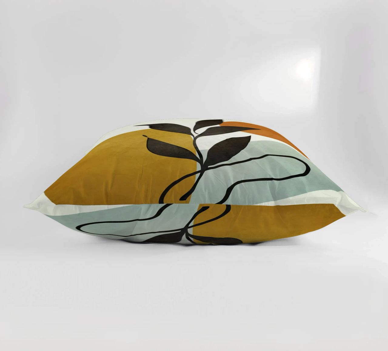 Soft Abstract Small Leaf cuscino da cityart
