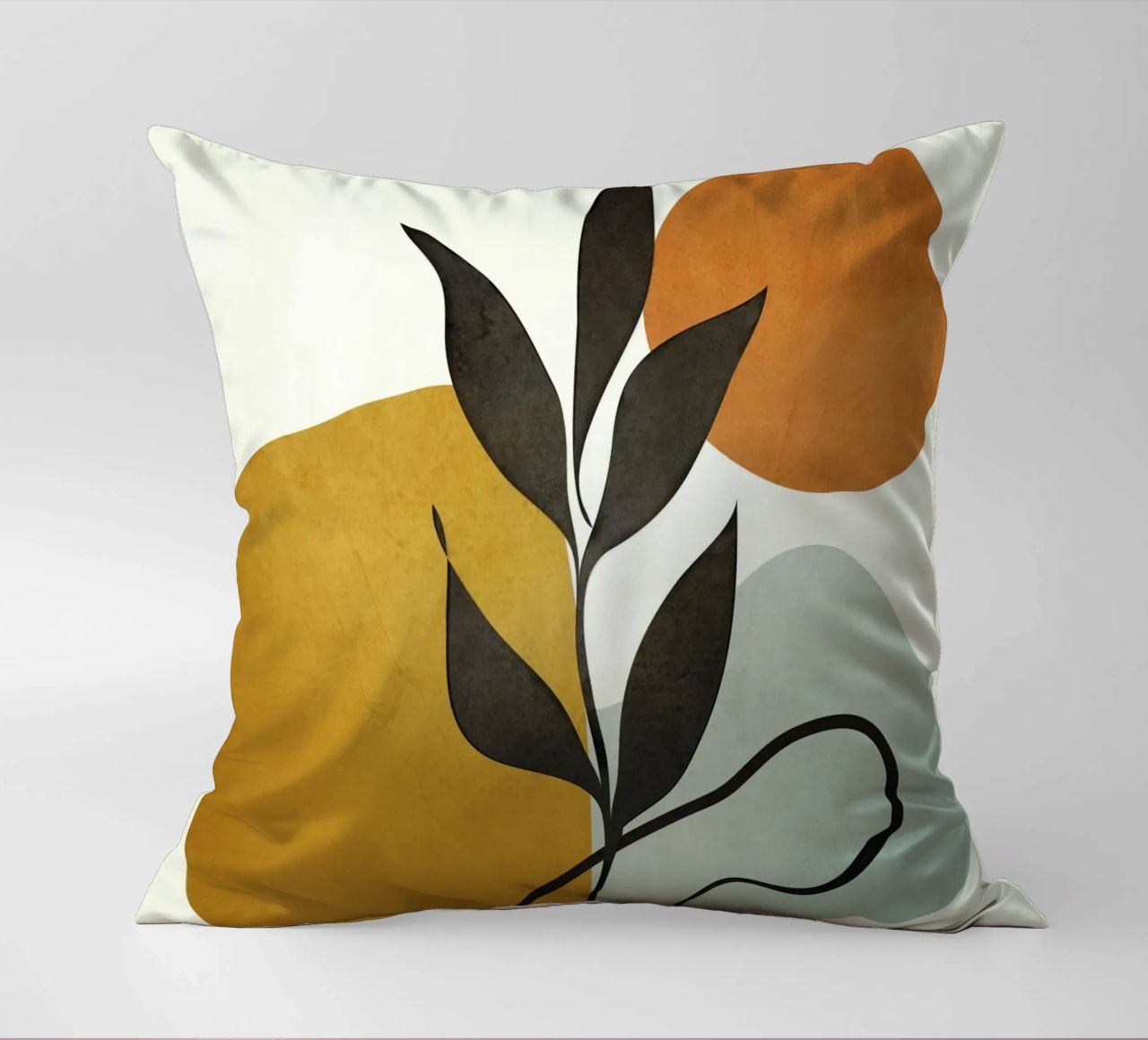 Soft Abstract Small Leaf cuscino da cityart