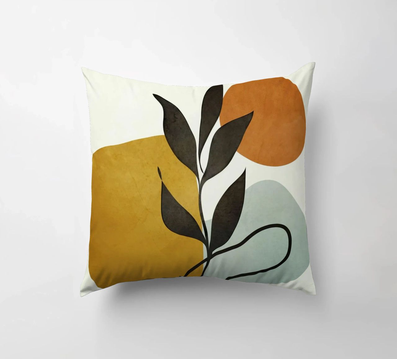 Soft Abstract Small Leaf cuscino da cityart