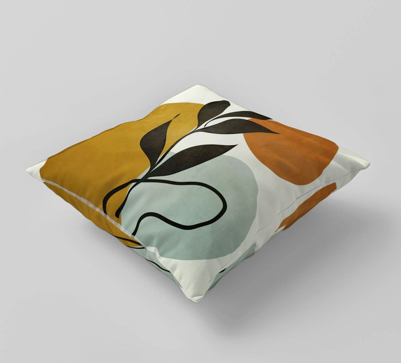 Soft Abstract Small Leaf cuscino da cityart