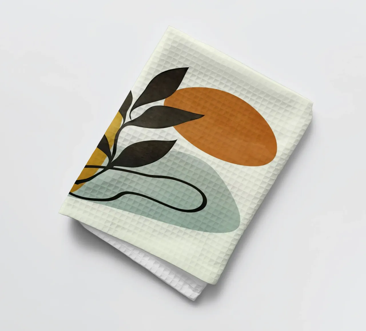 Soft Abstract Small Leaf torchon de cityart