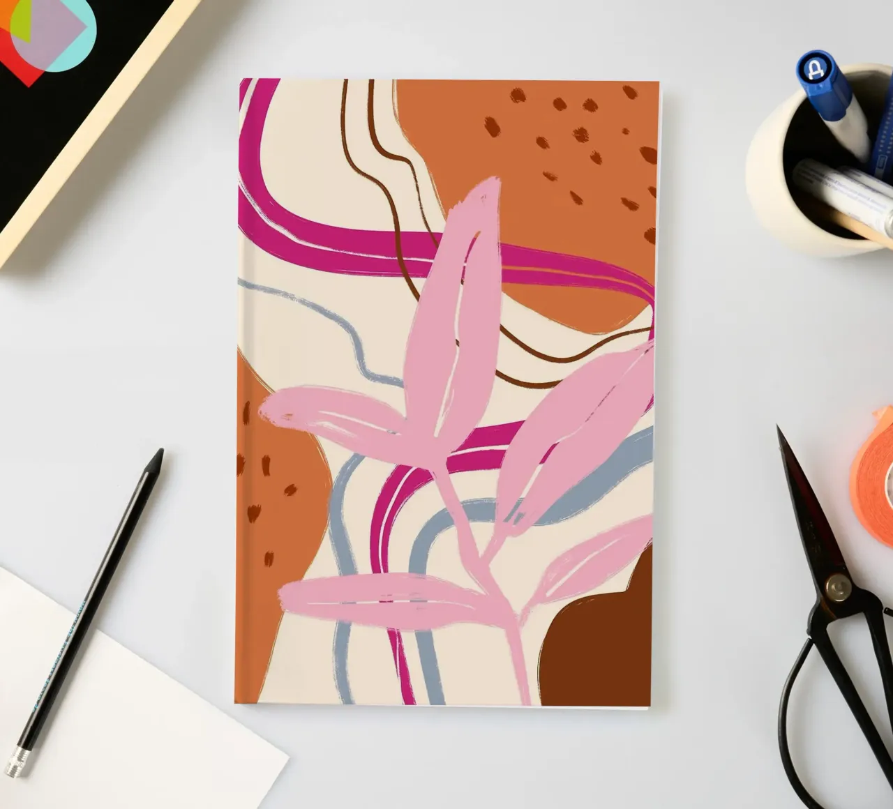 Abstract Botanical Art notebook by Abstract Botanical Art