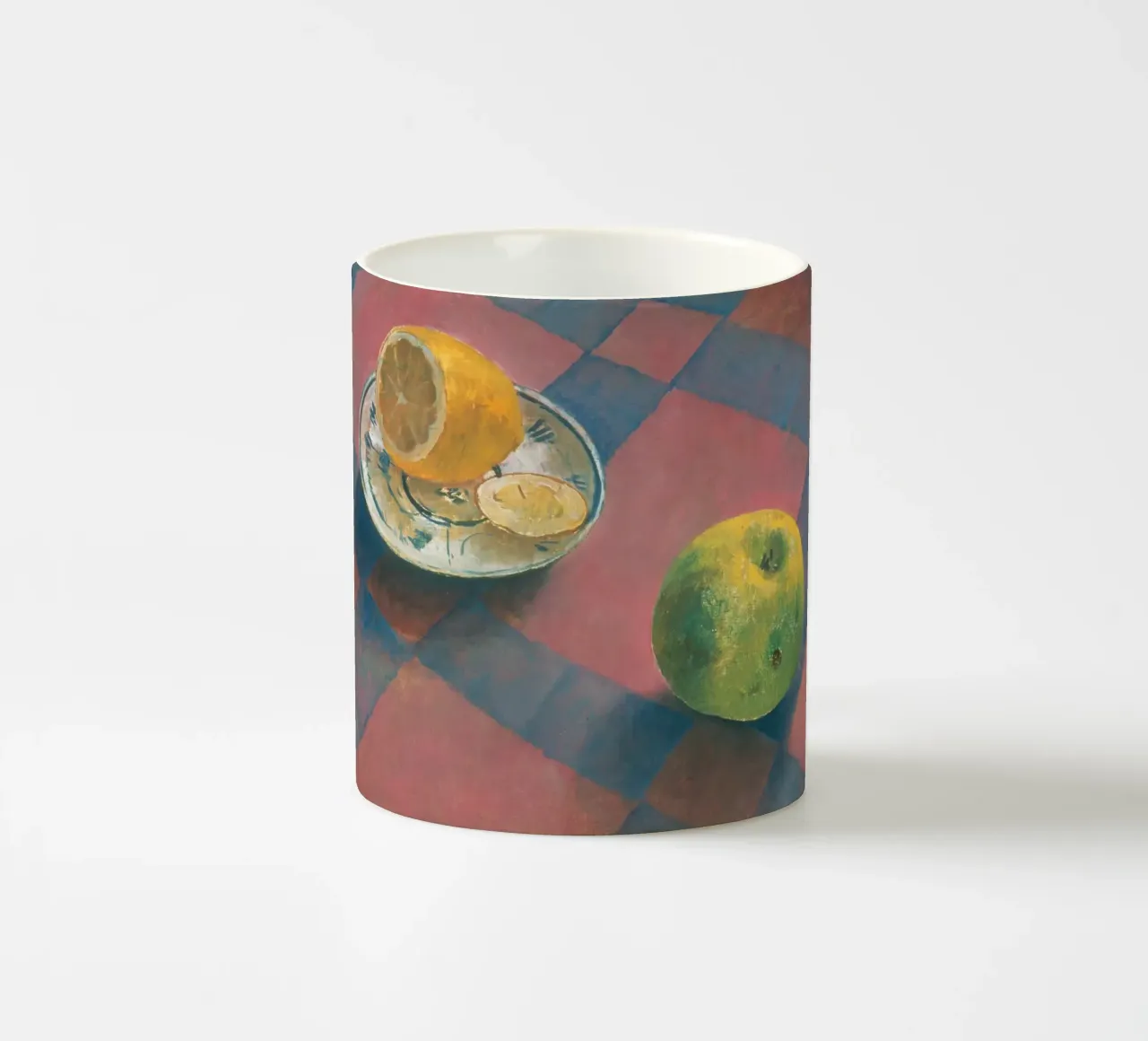 Kosjma Ssergej Petroff-Wodkin: Una mela e un limone tazza in ceramica da ARTOTHEK