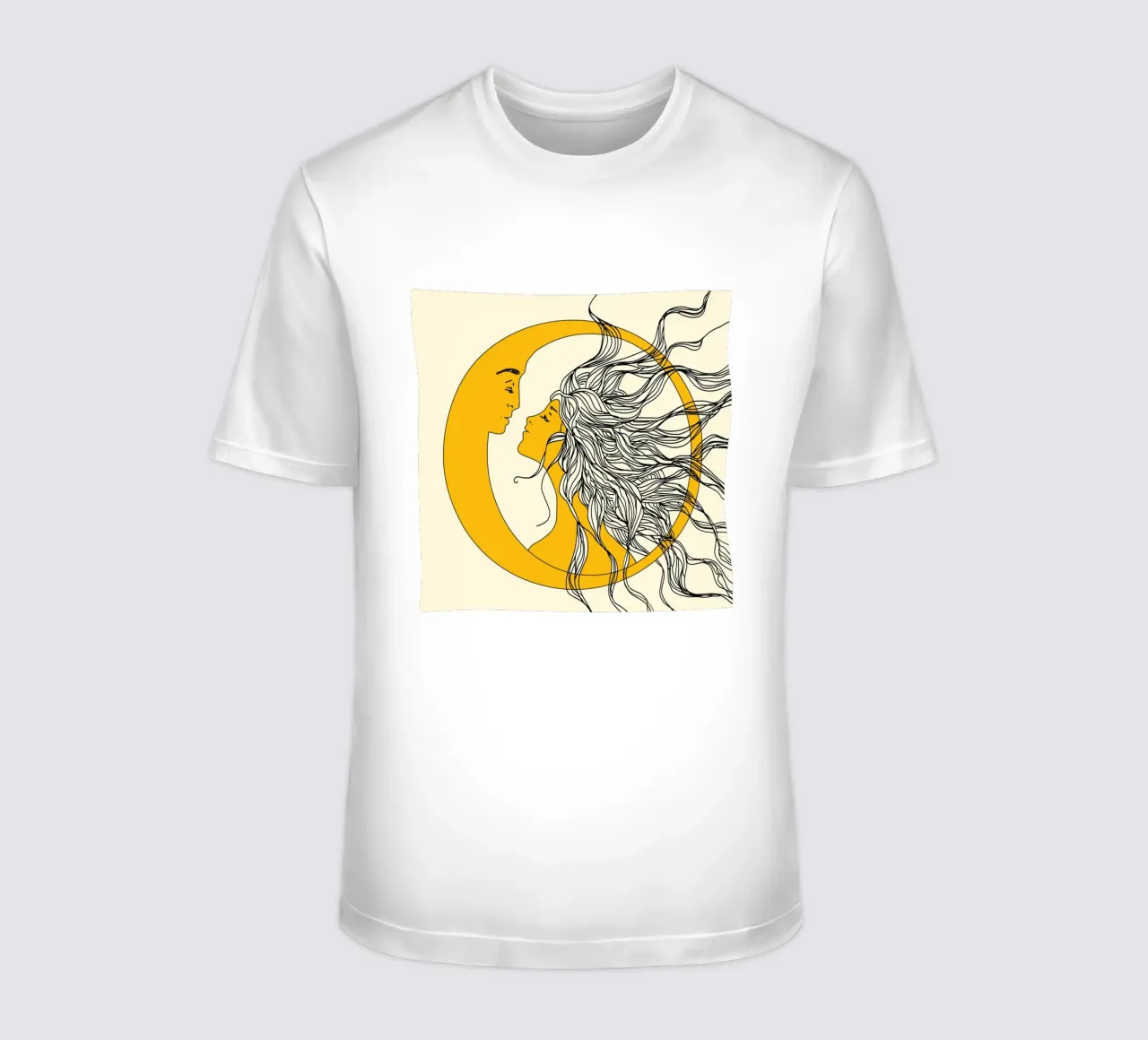Sun and Moon t-shirt da Nadjaa