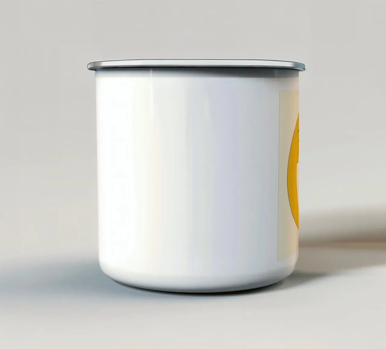 Sun and Moon tazza in smalto da Nadjaa