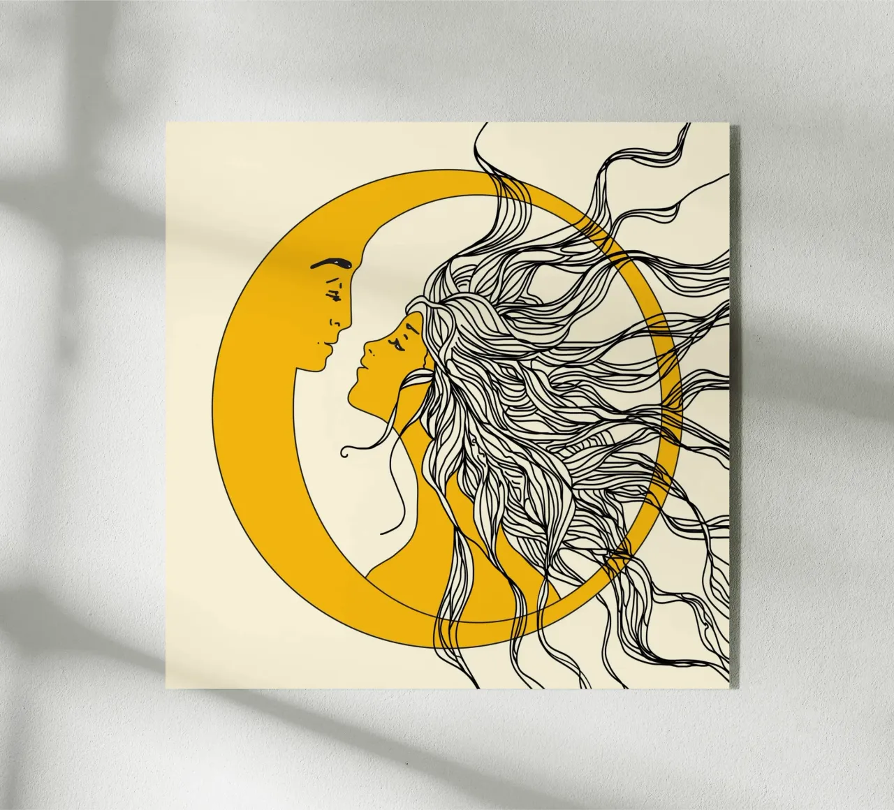 Sun and Moon plexiglass da Nadjaa