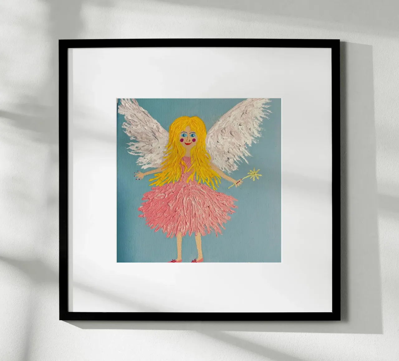 La fata Isabella poster con telaio in legno da irenissima