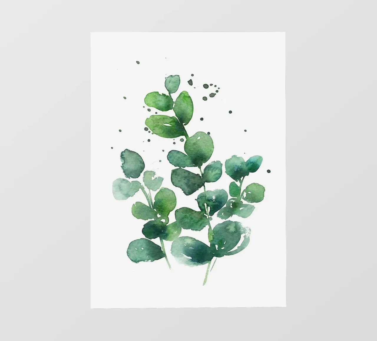 Abstracte botanische kunst pvc-zeil van Abstract Botanical Art