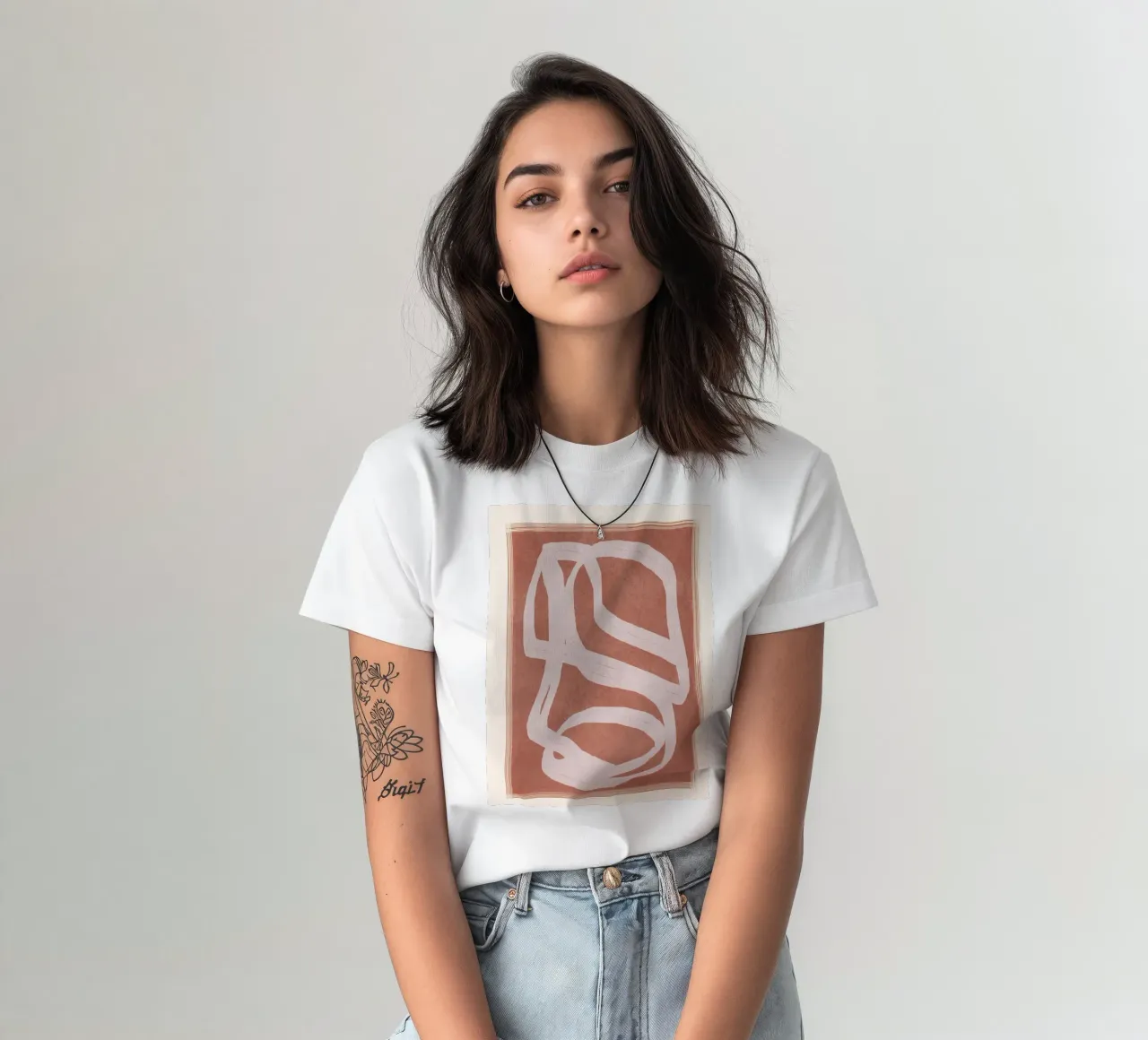 Abstract Flow III t-shirt da Flow Line