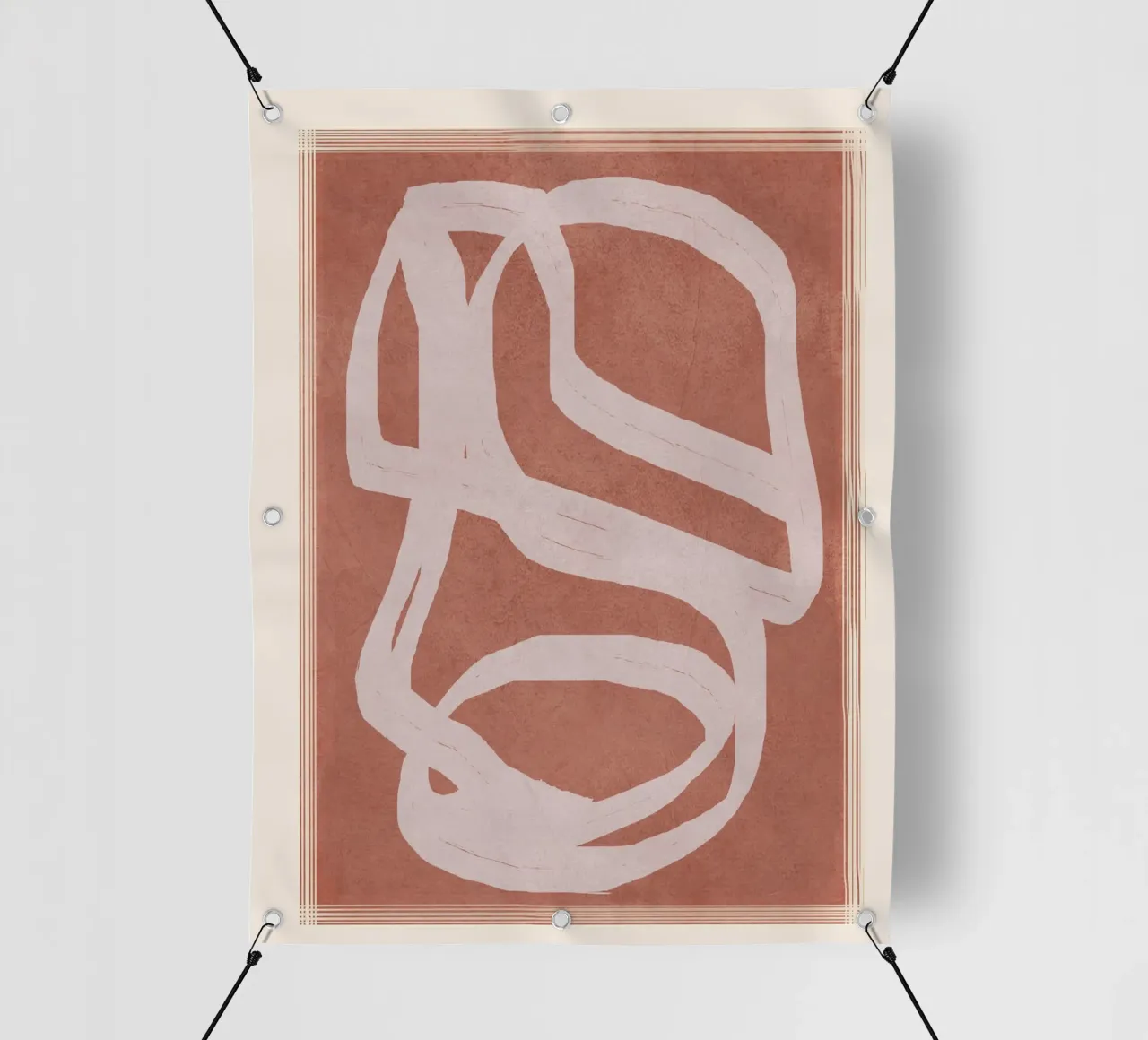 Abstract Flow III telo in pvc da Flow Line