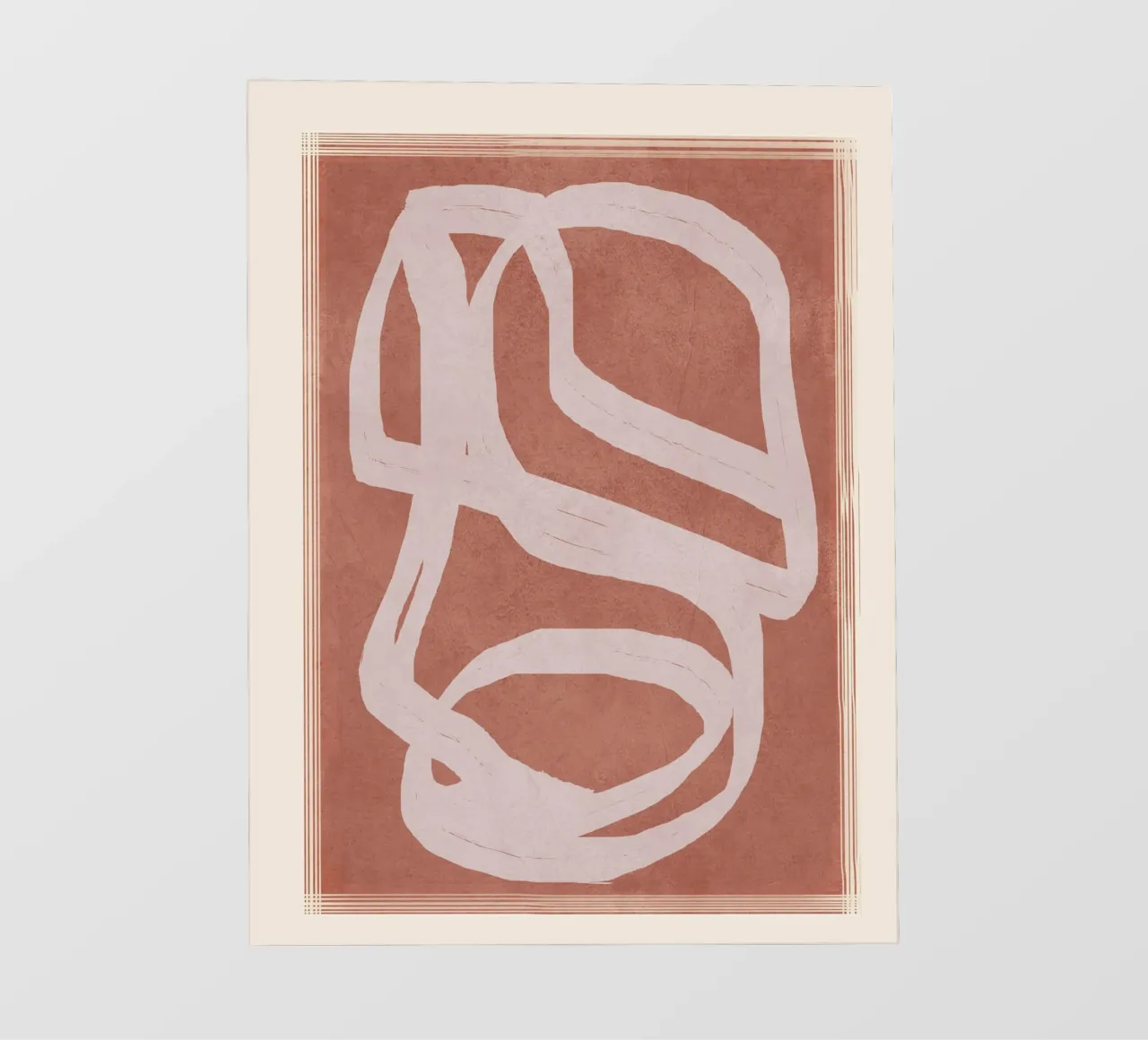 Abstract Flow III telo in pvc da Flow Line