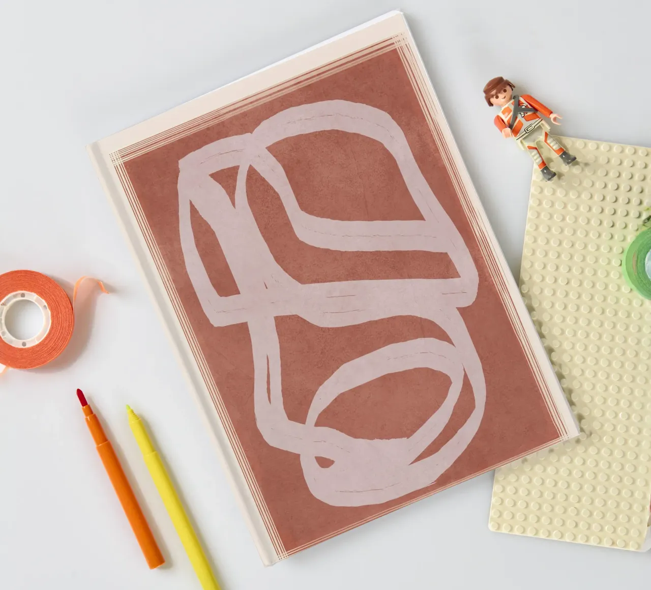 Abstract Flow III notebook by Flow Line