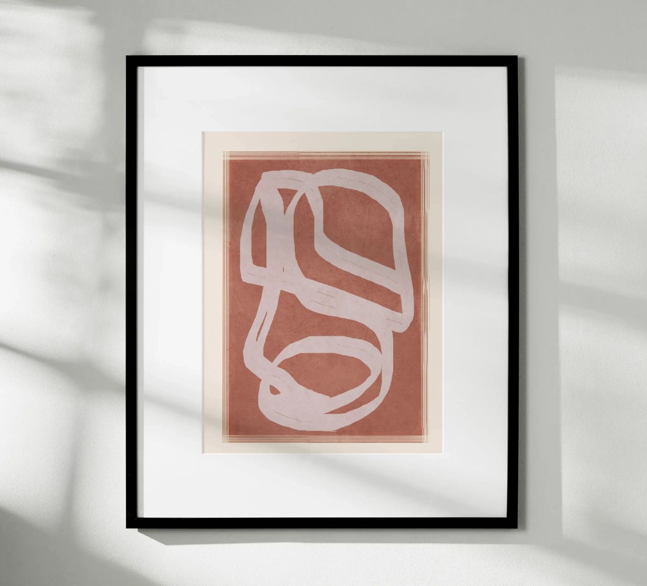 Abstract Flow III carta hahnemühle da Flow Line