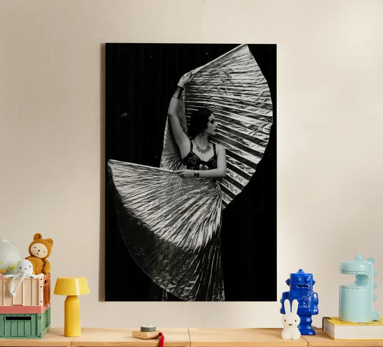 Gold Wrapped canvas by Runway Collective