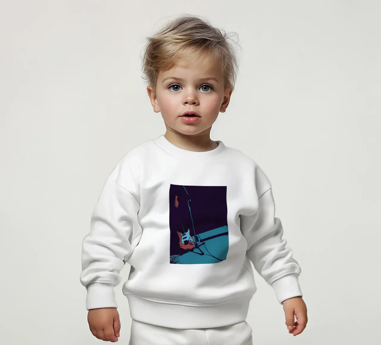 Guitarra sudadera de bebé de MUSIC EDITION