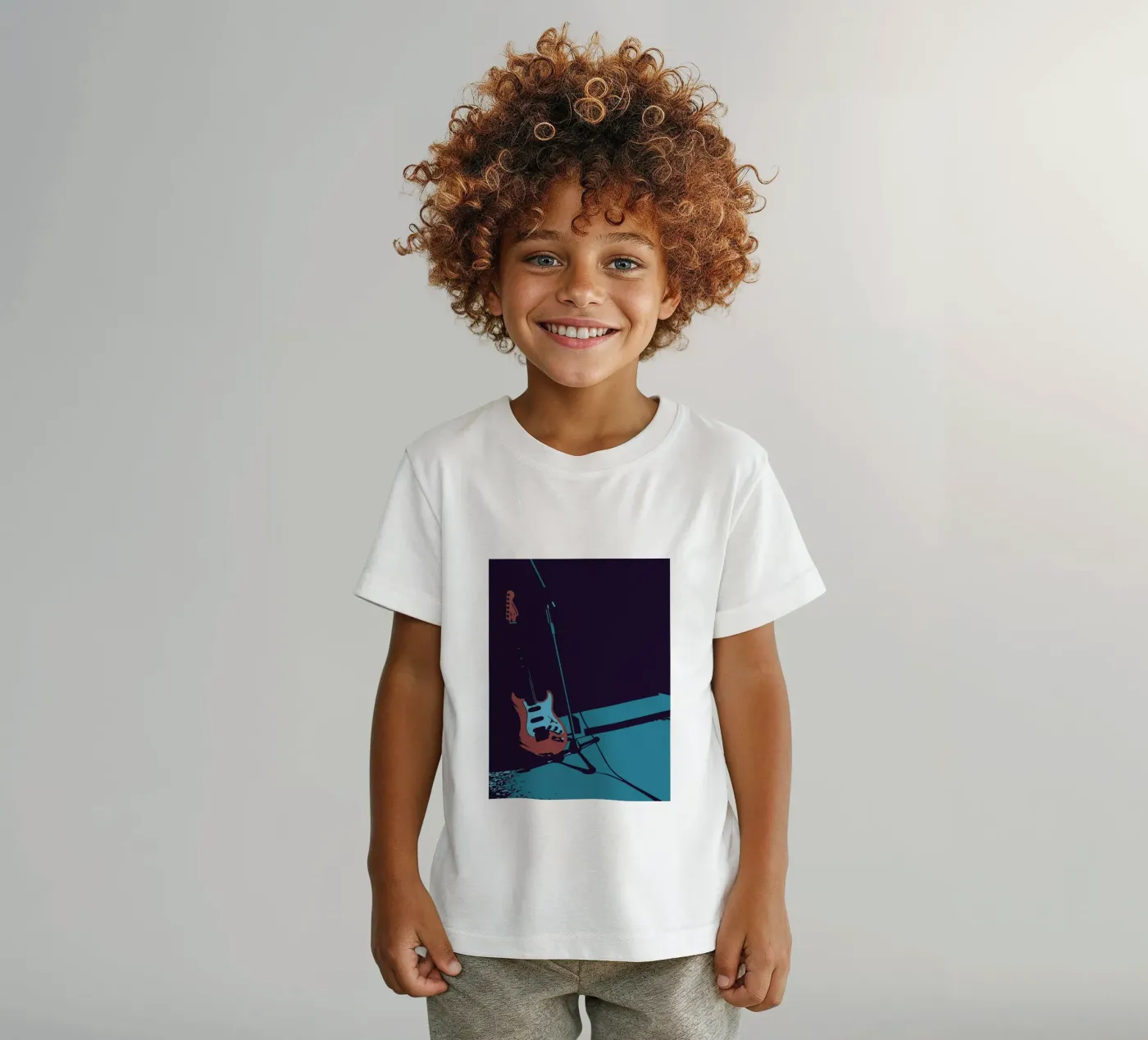 Chitarra t-shirt bambini da MUSIC EDITION