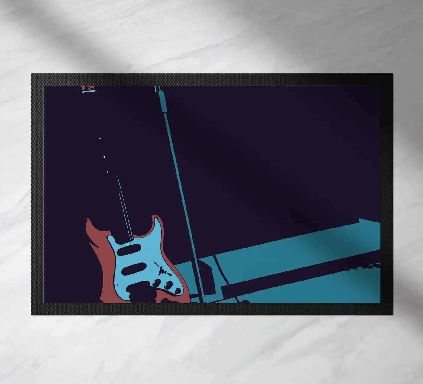 Guitar doormat by MUSIC EDITION