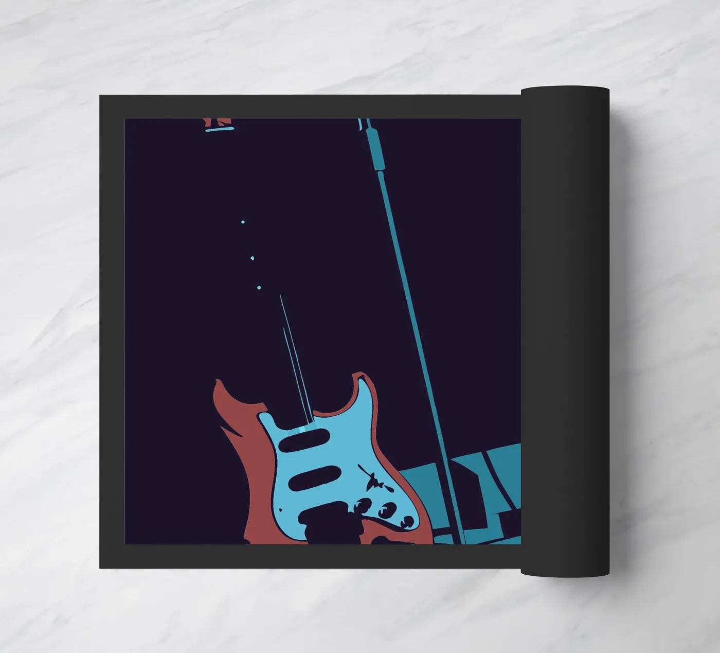 Guitar doormat by MUSIC EDITION