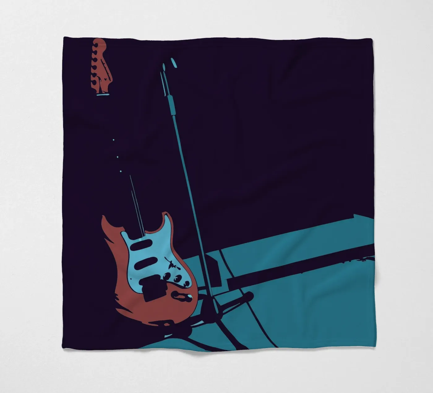 Gitarre Fleecedecke von MUSIC EDITION