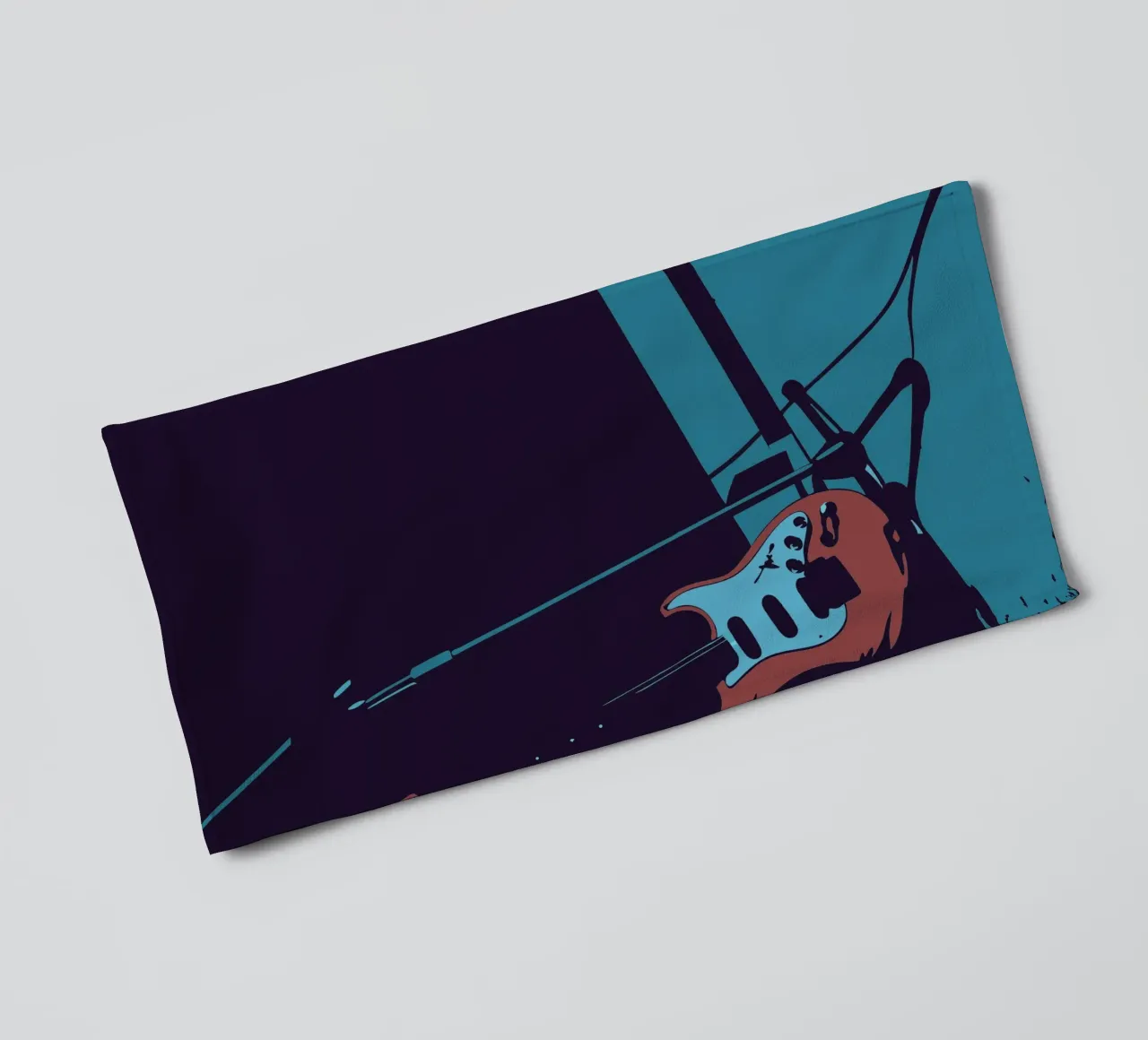 Guitar towel by MUSIC EDITION